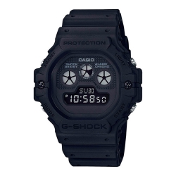 Монополия | Японские часы мужские CASIO G-SHOCK DW-5900BB-1E с хронографом