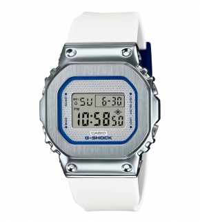 Монополия | Японские наручные часы женские Casio G-SHOCK GM-S5600LC-7E с хронографом