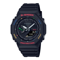 Монополия | Японские наручные часы мужские Casio G-SHOCK  GA-B2100FC-1A с хронографом