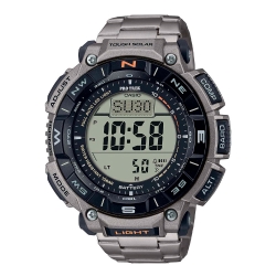 Монополия | Японские наручные часы мужские Casio Pro Trek PRG-340T-7E с хронографом