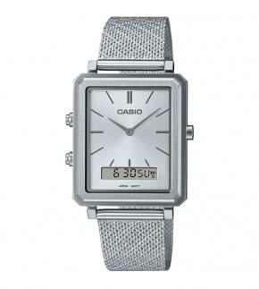 Монополия | Японские наручные часы  мужские Casio Collection MTP-B205M-7E