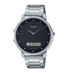 Монополия | Японские наручные часы  мужские Casio Collection MTP-B200D-1E