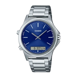 Монополия | Японские наручные часы  мужские Casio Collection MTP-VC01D-2E с хронографом