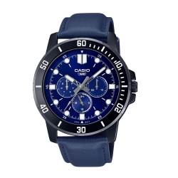 Монополия | Японские наручные часы  мужские Casio Collection MTP-VD300BL-2E
