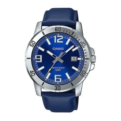 Монополия | Японские наручные часы  мужские Casio Collection MTP-VD01L-2B