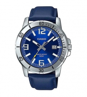 Монополия | Японские наручные часы  мужские Casio Collection MTP-VD01L-2B