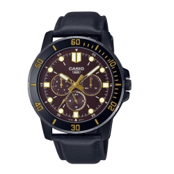 Монополия | Японские наручные часы  мужские Casio Collection MTP-VD300BL-5E