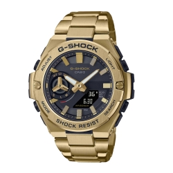 Монополия | Японские наручные часы мужские Casio G-SHOCK  GST-B500GD-9A