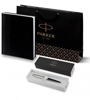 Монополия | Подарочный набор Parker: Ежедневник черный из эко- 1953184 + 2645.30
