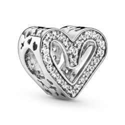Монополия | Шарм «Символ любви» со сверкающим сердцем произвольной формы