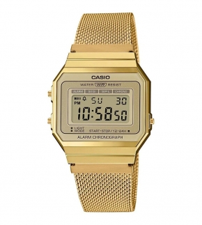Монополия | Японские наручные часы мужские Casio A700WEMG-9A