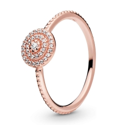 Монополия | Кольцо Pandora в Pandora Rose «Элегантное сверкающее кольцо»