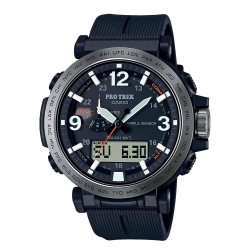 Монополия | Японские наручные часы мужские Casio Pro Trek PRW-6611Y-1E с хронографом