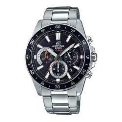 Монополия | Японские часы мужские CASIO Edifice EFV-570D-1A с хронографом
