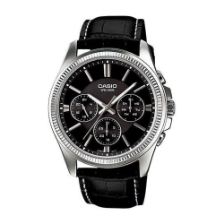 Монополия | Японские наручные часы мужские CASIO Collection MTP-1375L-1A