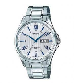 Монополия | Японские часы мужские CASIO Collection MTP-1384D-7A2