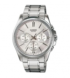 Монополия | Японские наручные часы мужские Casio Collections MTP-1375D-7A