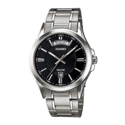 Монополия | Японские наручные часы мужские Casio Collections MTP-1381D-1A
