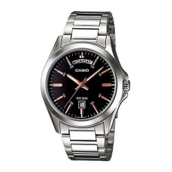 Монополия | Японские наручные часы мужские Casio Collections MTP-1370D-1A2