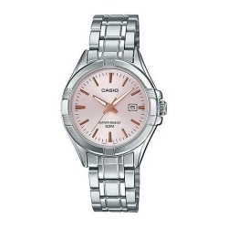 Монополия | Японские наручные часы женские Casio Collections LTP-1308D-4A 