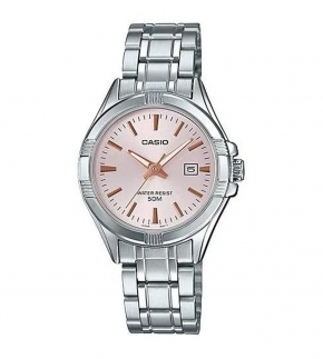 Монополия | Японские наручные часы женские Casio Collections LTP-1308D-4A 