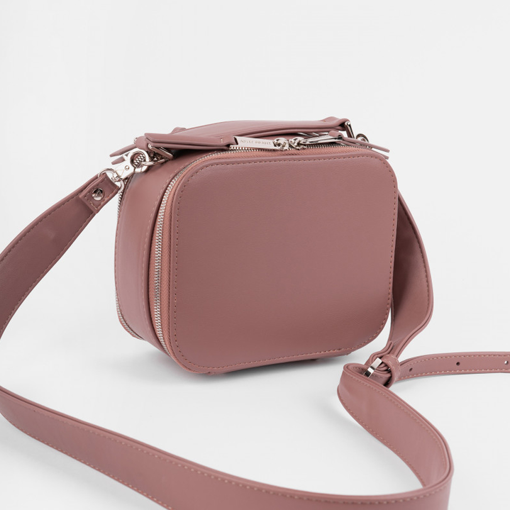 Каркасная  сумка Mia цвета ликер | ARNY PRAHT 
