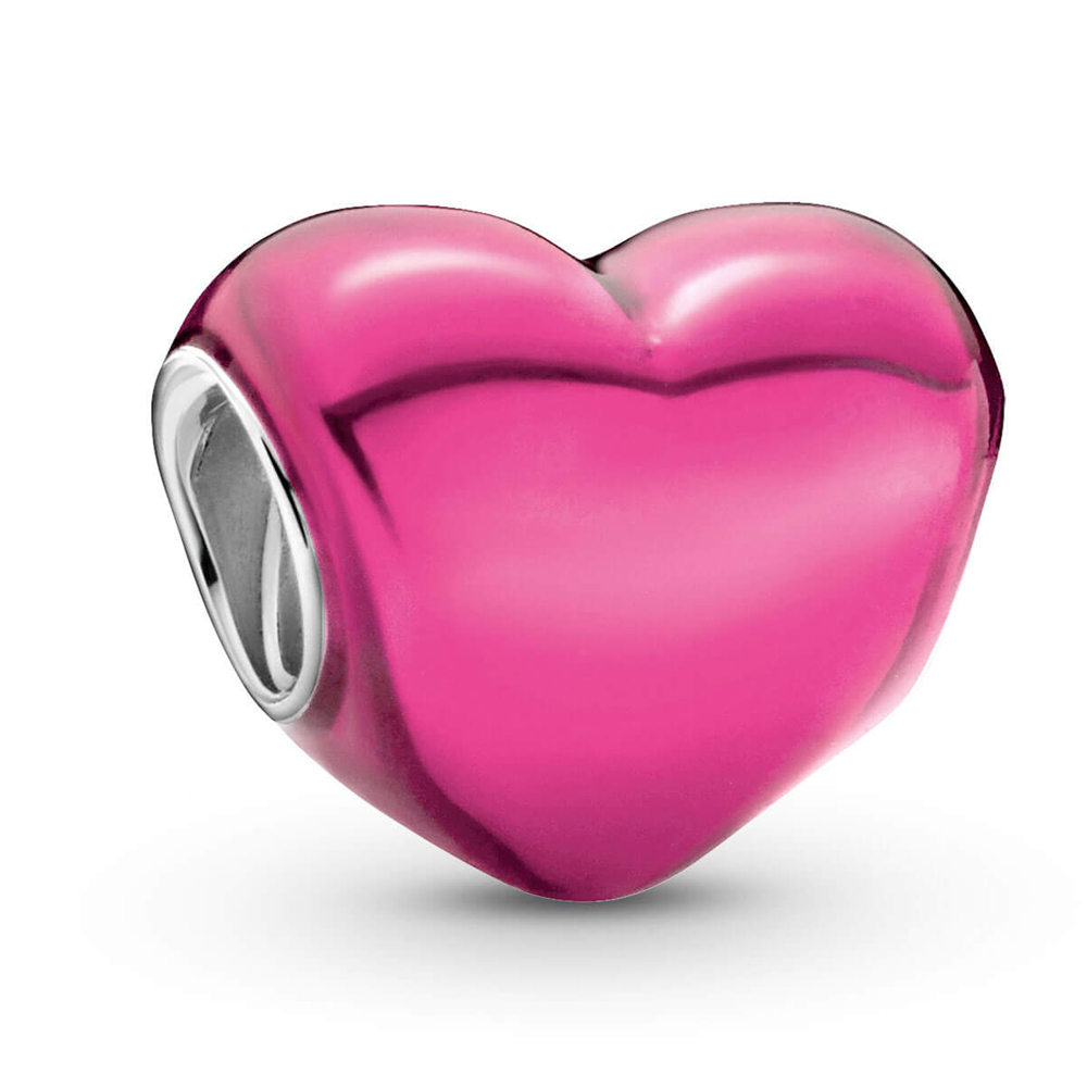 Шарм-подвеска Pandora Moments «Розовое сердце»  | PANDORA 