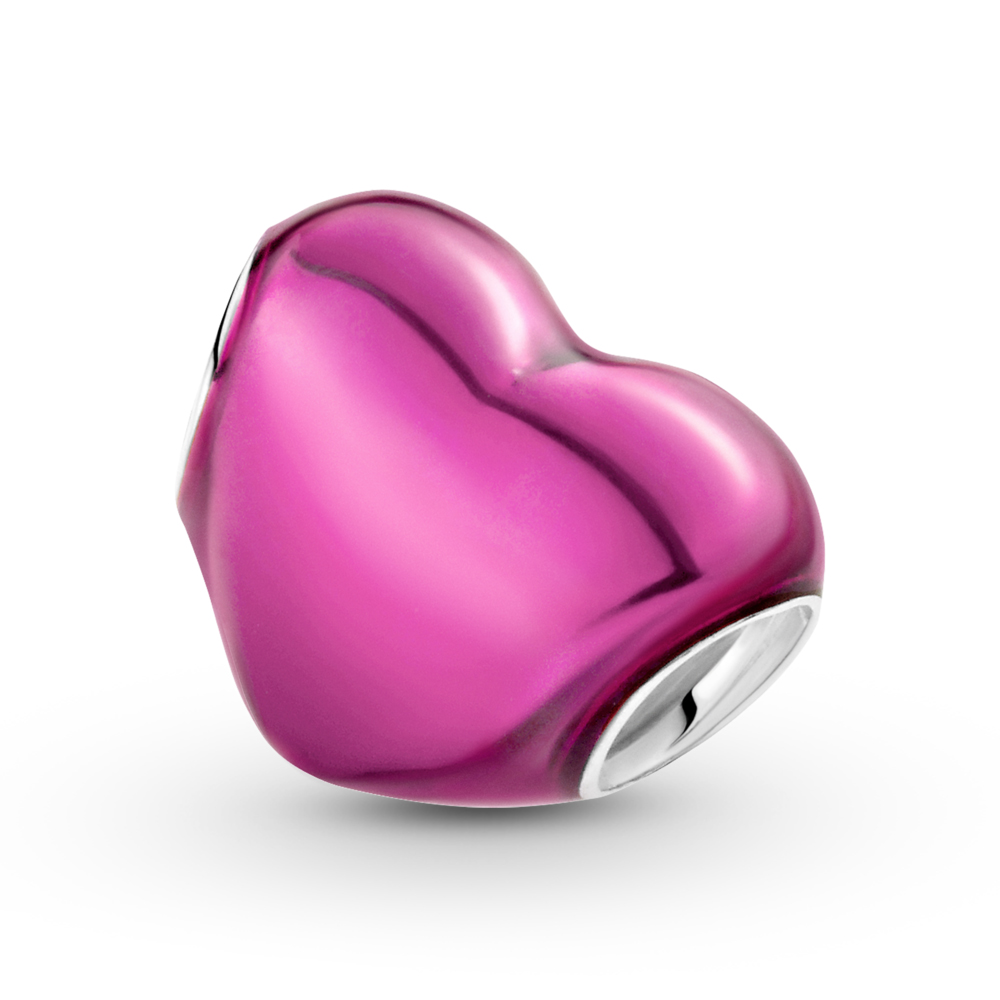 Шарм-подвеска Pandora Moments «Розовое сердце»  | PANDORA 
