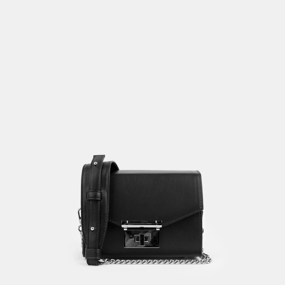 Каркасная черная сумка Kette XS  | ARNY PRAHT 