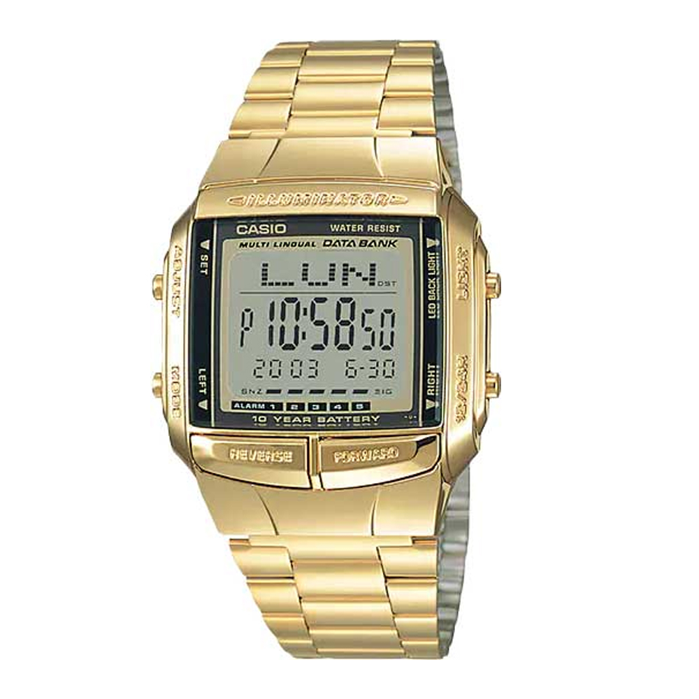 Японские часы мужские CASIO Collection DB-360G-9A с хронографом | Casio 