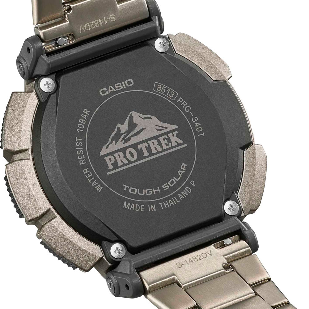 Японские наручные часы мужские Casio Pro Trek PRG-340T-7E с хронографом | Casio 