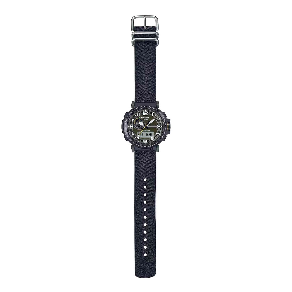 Японские наручные часы мужские Casio Pro Trek PRG-601YB-3 с хронографом | Casio 