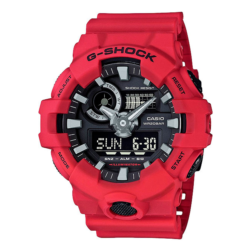 Японские наручные часы мужские Casio G-SHOCK  GA-700-4A | Casio 