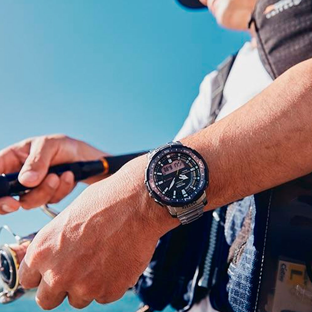 Японские наручные часы мужские Casio Pro Trek PRT-B70T-7E | Casio 