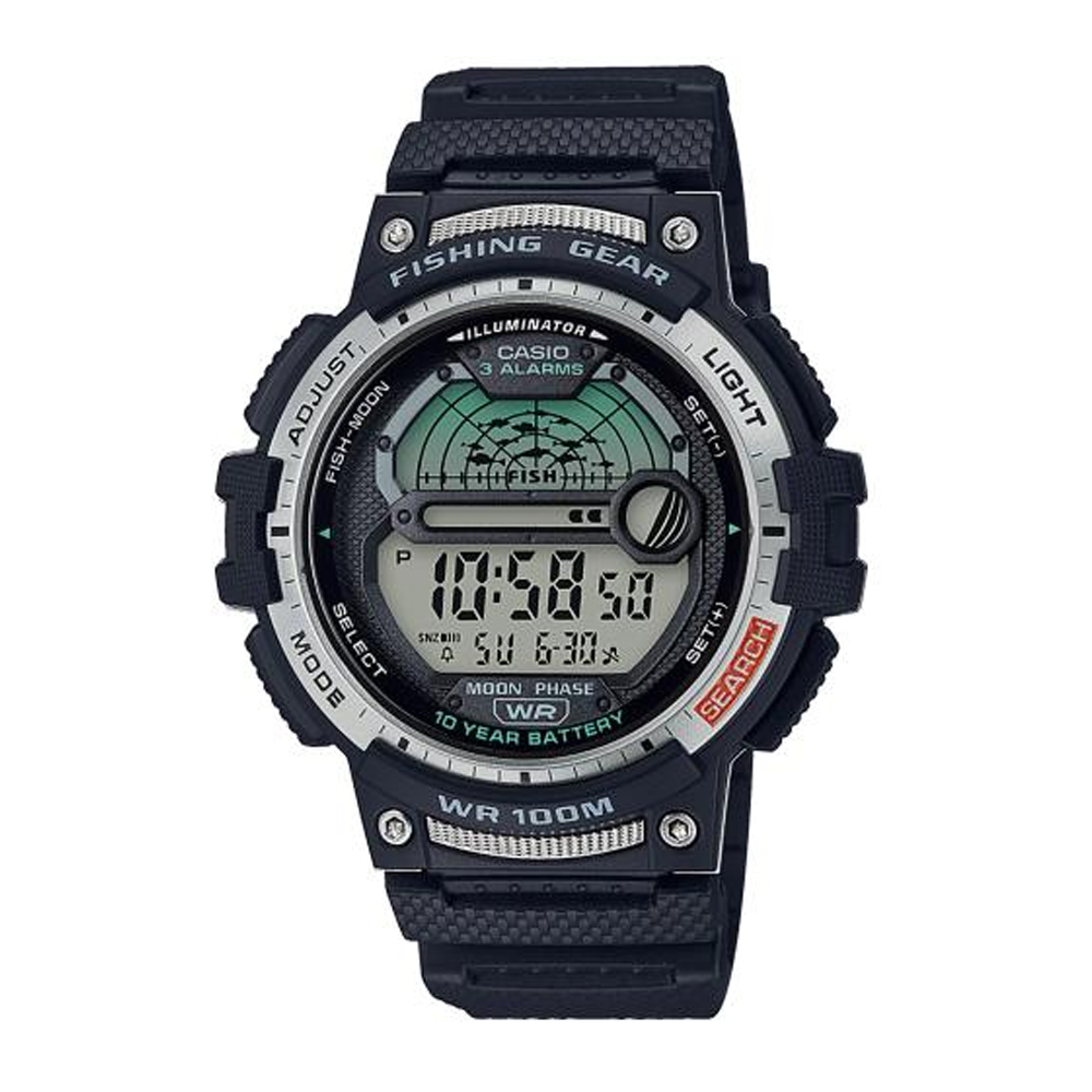 Японские наручные часы мужские Casio Collection WS-1200H-1A | Casio 