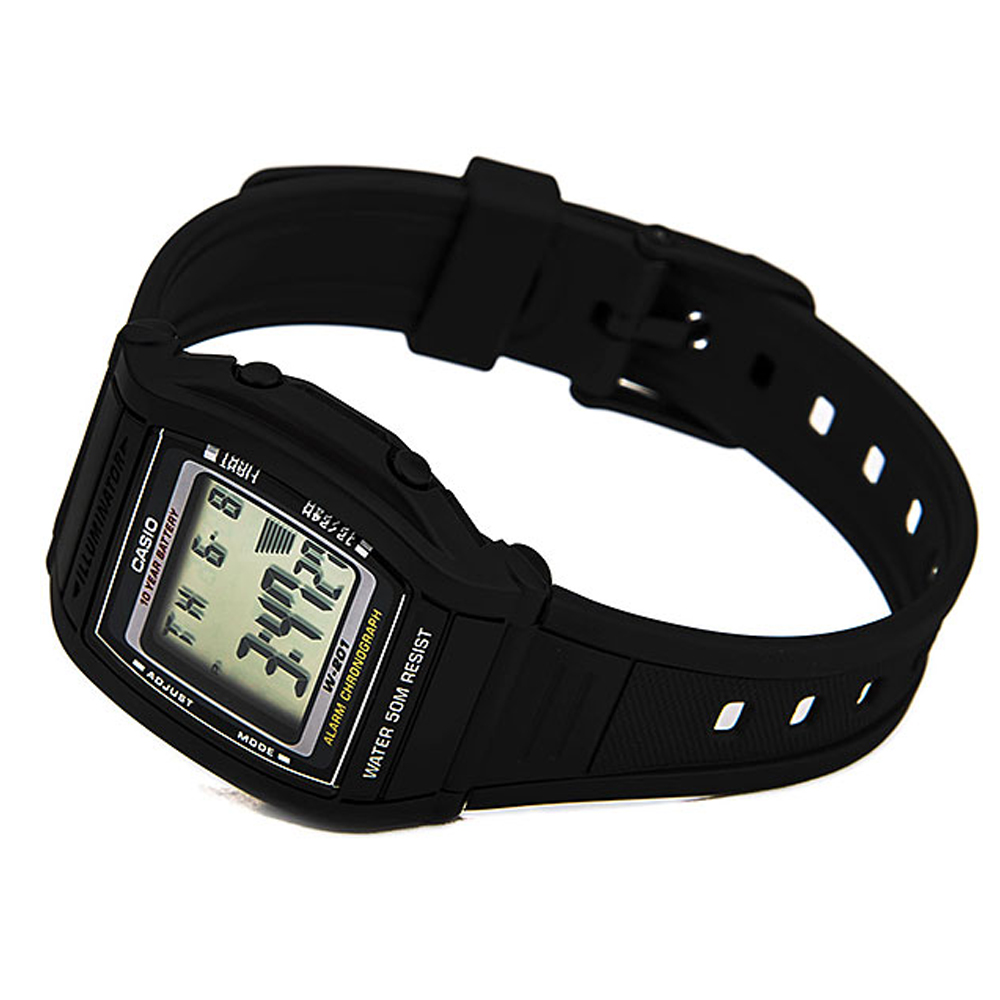 Японские наручные часы мужские Casio Collection W-201-1A | Casio 