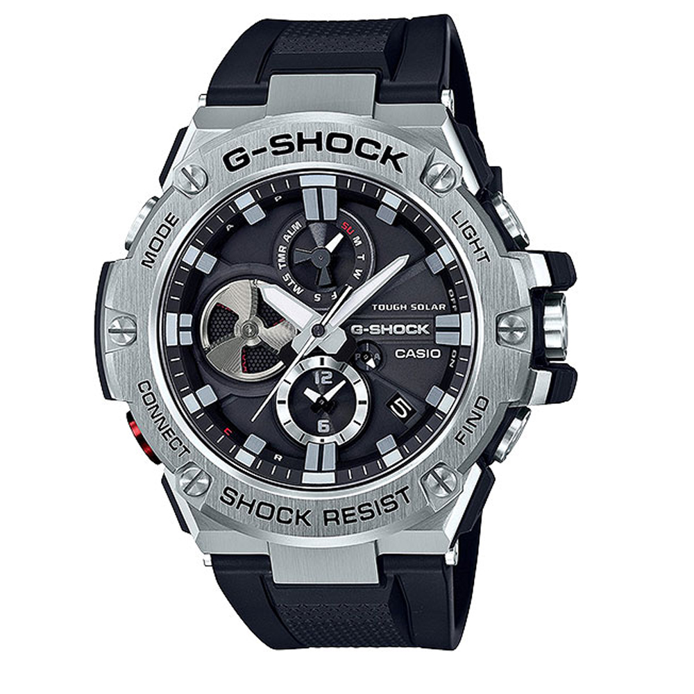 Японские наручные часы мужские Casio G-Shock GST-B100-1A | Casio 