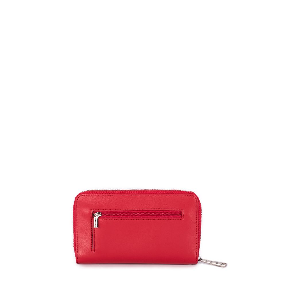 Вместительное портмоне Handy  красного цвета | ARNY PRAHT 