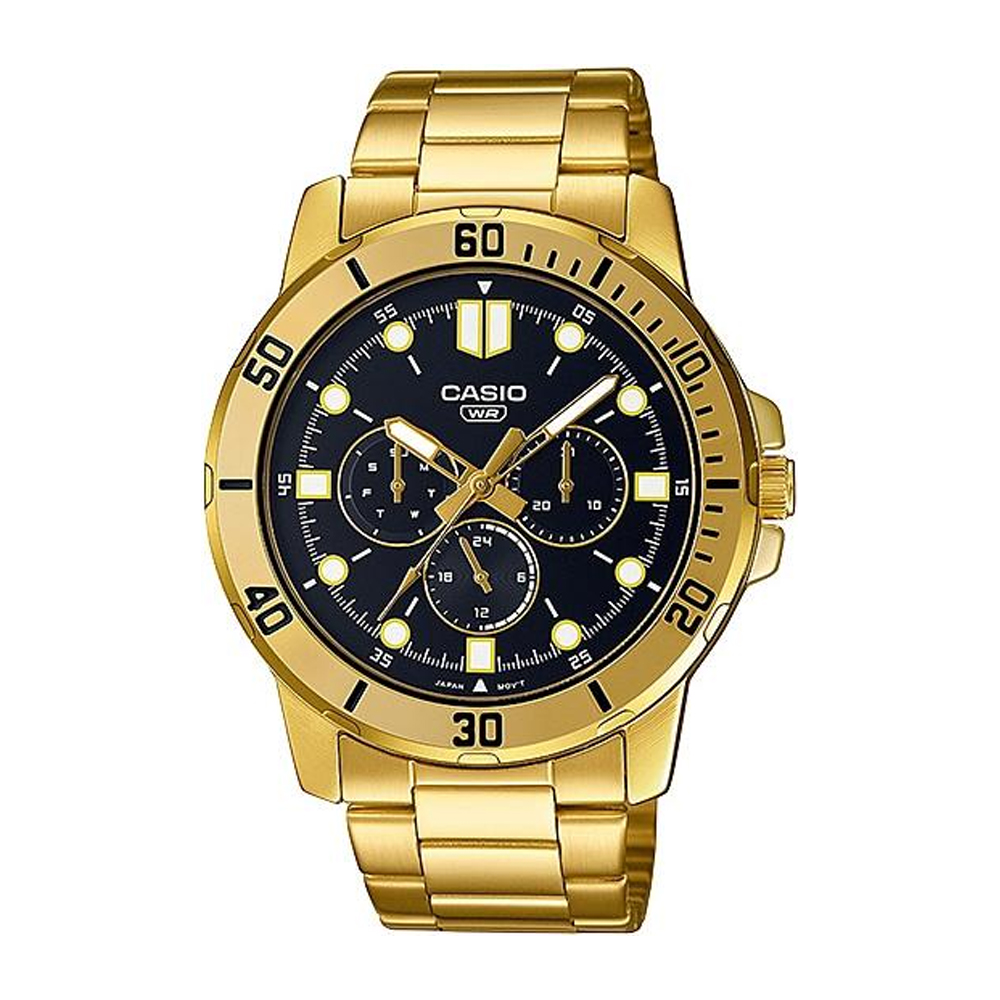 Японские наручные часы  мужские Casio Collection MTP-VD300G-1E | Casio 