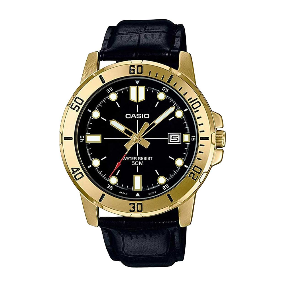 Японские наручные часы  мужские Casio Collection MTP-VD01GL-1E | Casio 