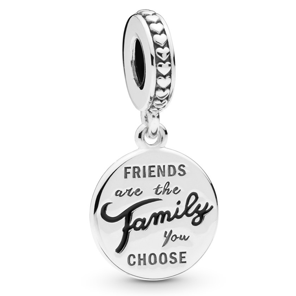 Подвеска  «Друзья – это семья» | PANDORA 