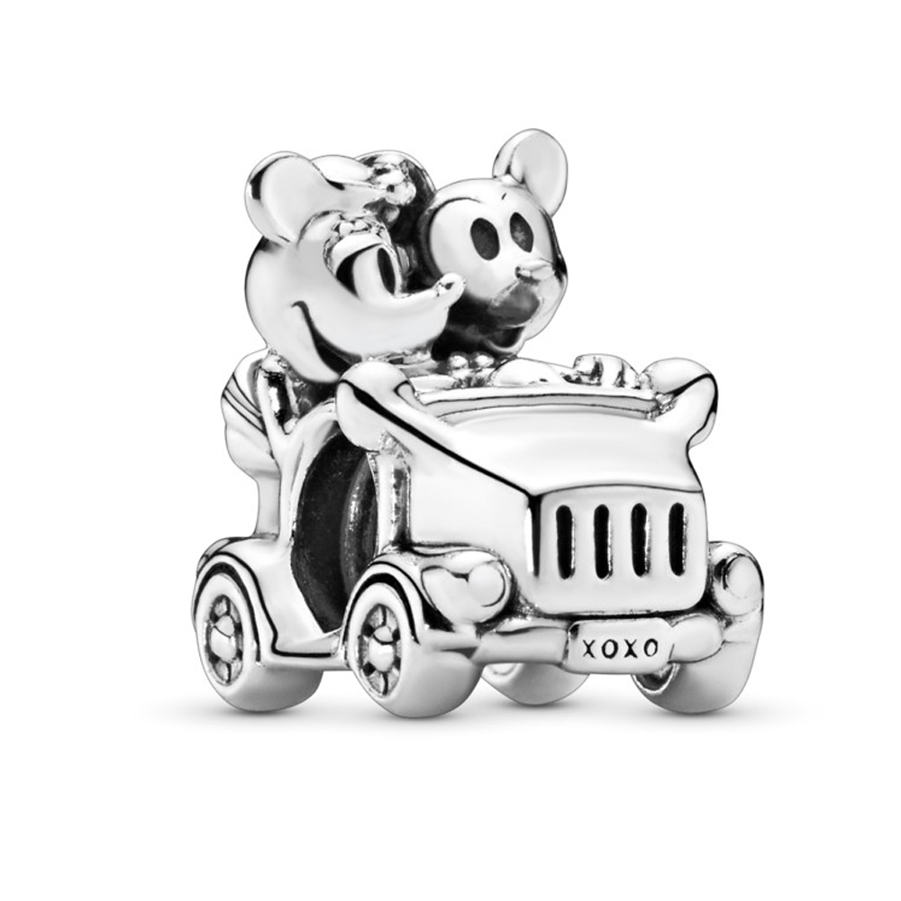 Шарм «Микки и Минни в автомобиле», Disney | PANDORA 