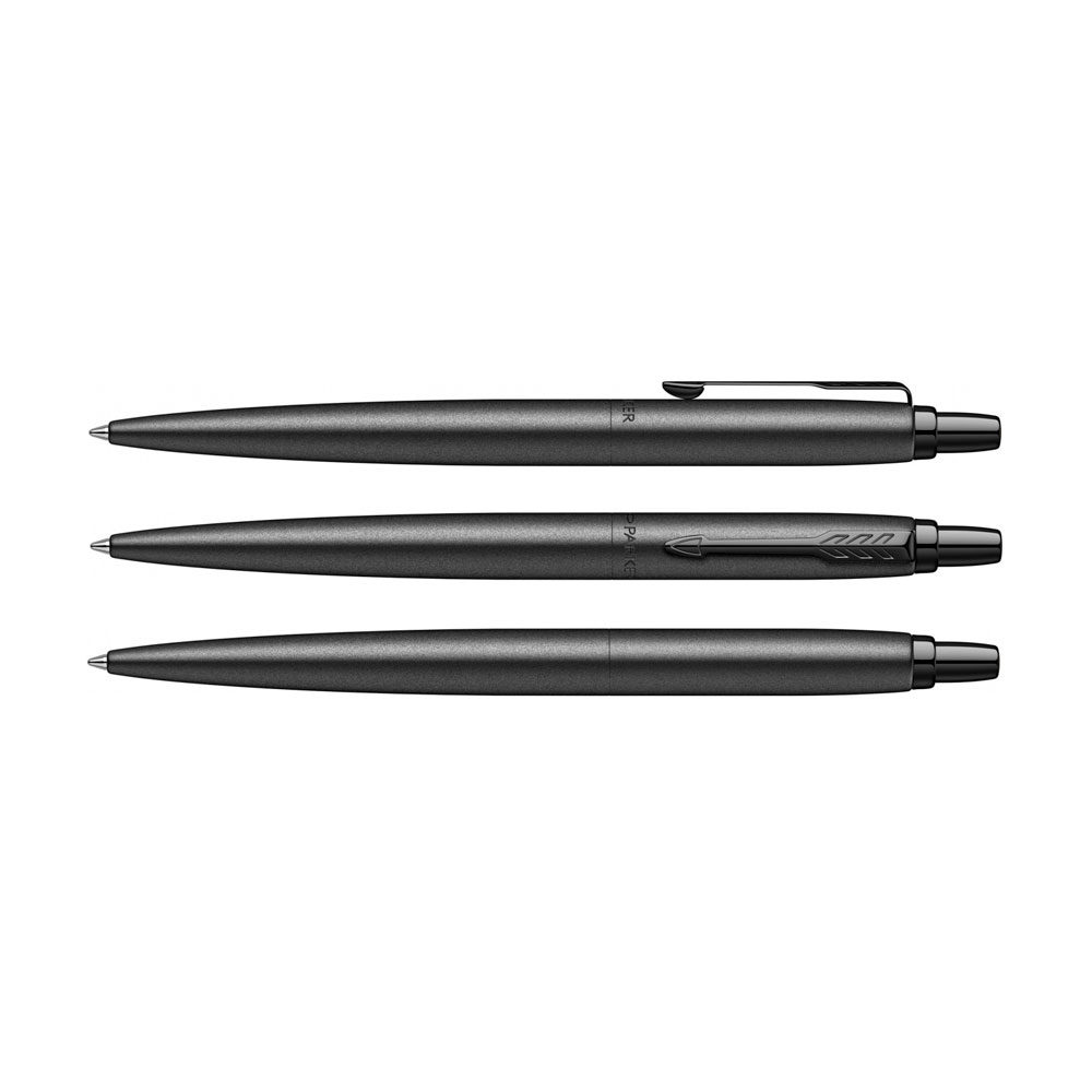Подарочный набор: Шариковая ручка Parker Jotter XL SE20 Monochrome в подарочной упаковке, цвет: Black, стержень: Mblue и Ежедневник черный недатирован | PARKER 