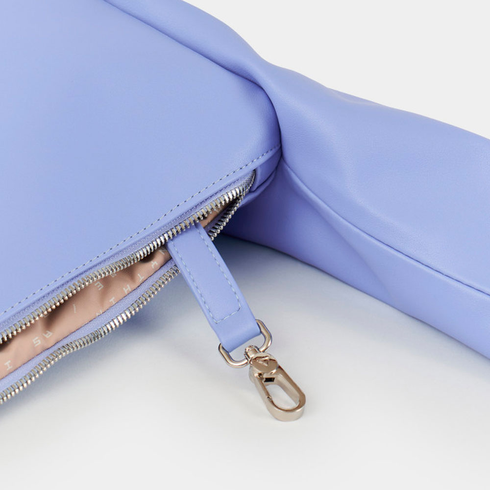 Мягкая сумка-шоппер Post в цвете Голубая матча | ARNY PRAHT 