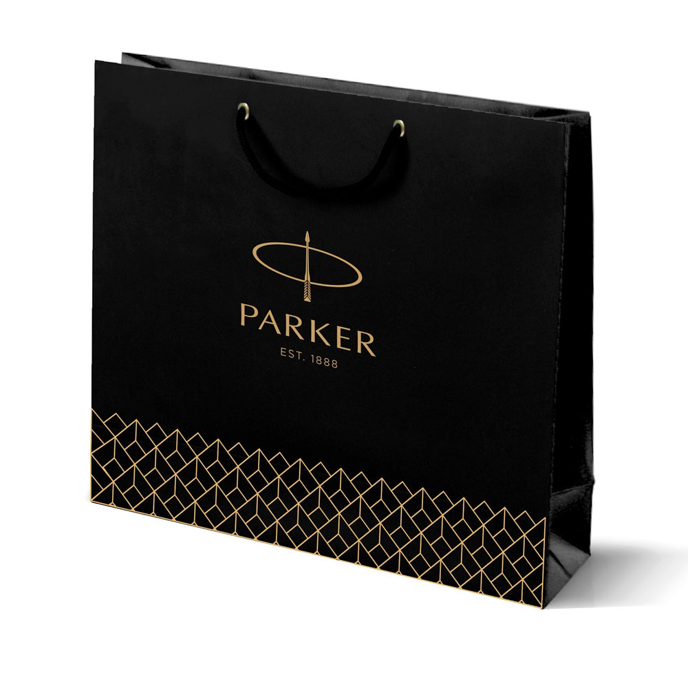 Подарочный набор: Шариковая ручка Parker Jotter Essential, St. Steel GT и Ежедневник недатированный, коричневый 1951110_5593182 | PARKER 