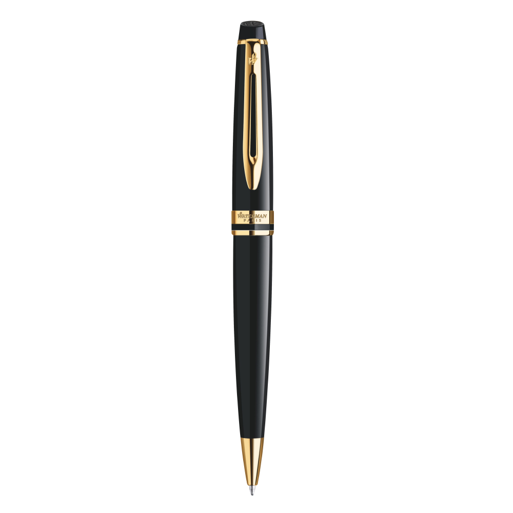 Шариковая ручка Waterman Expert 3 Black Laque GT | PARKER 