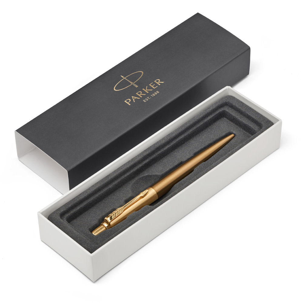 Шариковая ручка Jotter Premium, West End Brushed GT | PARKER 