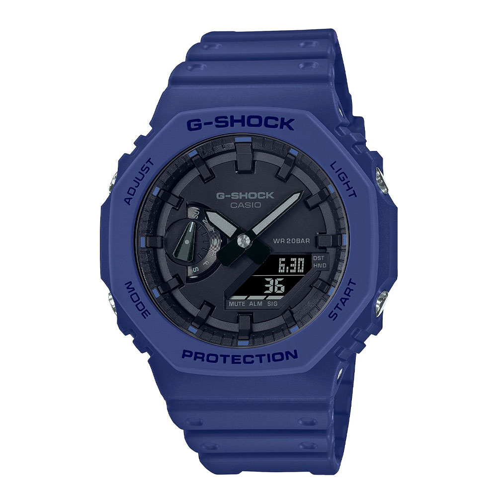 Японские наручные часы мужские Casio G-SHOCK GA-2100-2A с хронографом | Casio 