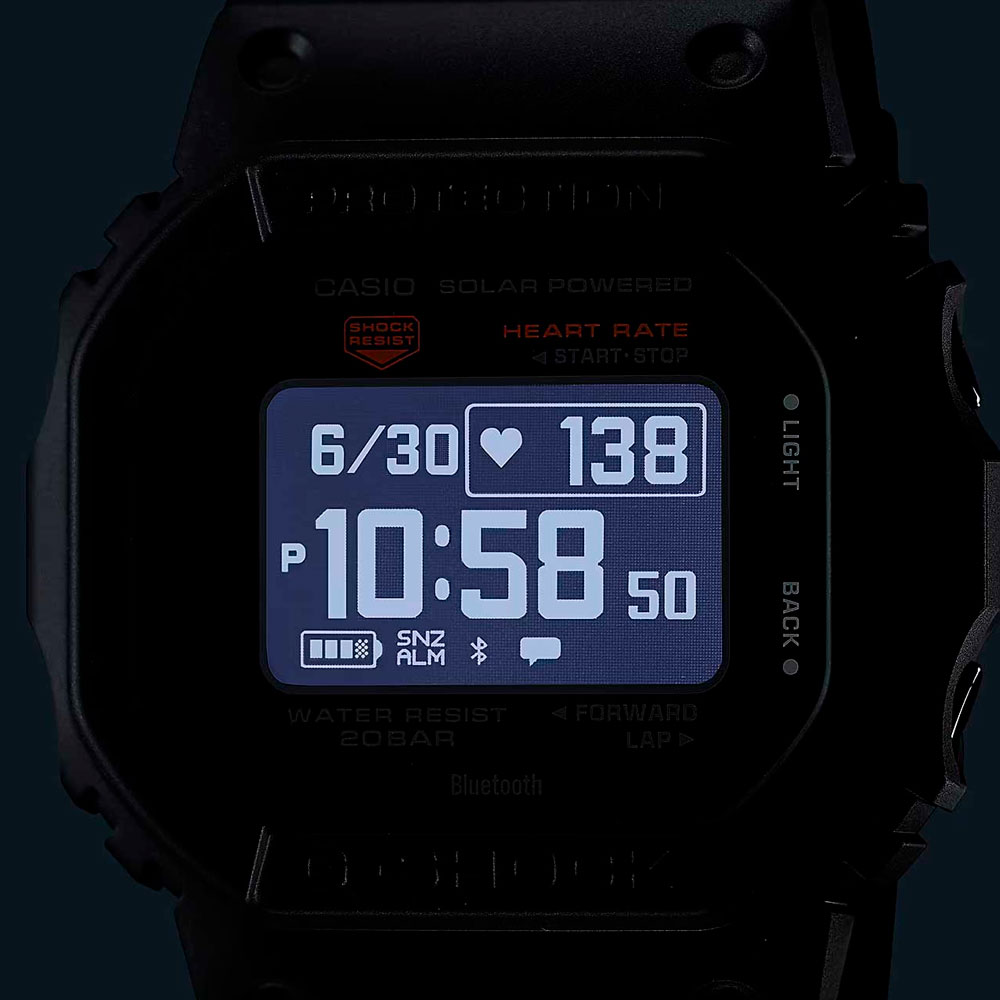Японские наручные часы мужские Casio G-SHOCK  DW-H5600-1 | Casio 