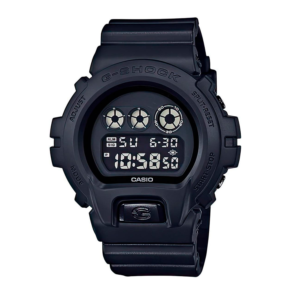 Японские наручные часы мужские Casio G-SHOCK  DW-6900BB-1 | Casio 